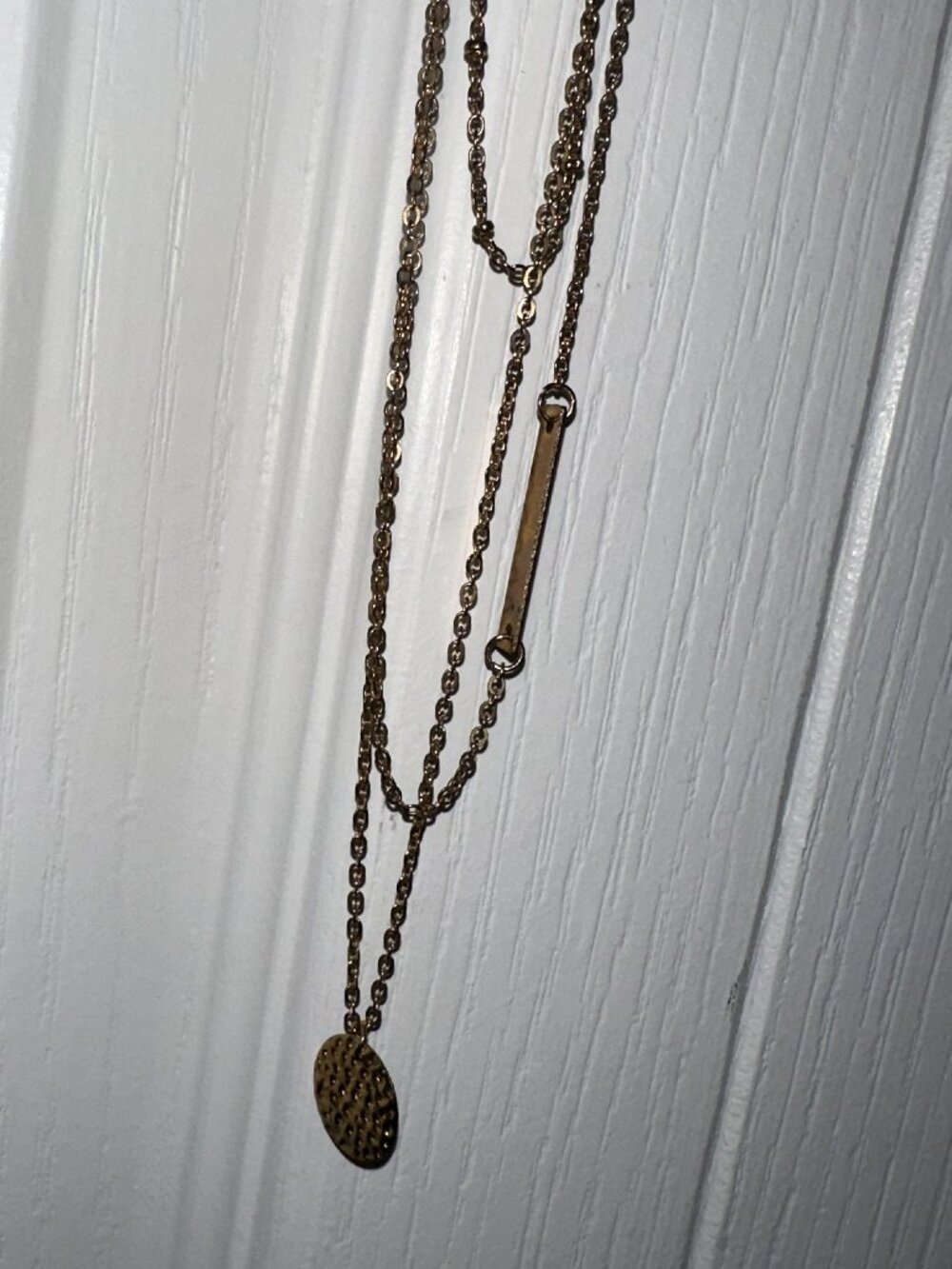 Gold 3 Layered Necklace